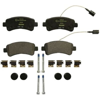 Remblokset Textar 2598701, Achter Remblokset Textar 2598701, Achter