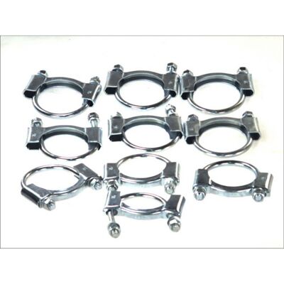 U-Klem, Uitlaatsysteem Bosal 250-258, 10 Stuk U-Klem, Uitlaatsysteem Bosal 250-258, 10 Stuk