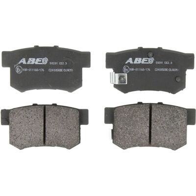 Remblokset Abe C24005, Achter Remblokset Abe C24005, Achter