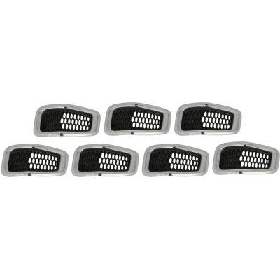 Ventilatiegrille, Bumper Blic 6502-07-3206996p Ventilatiegrille, Bumper Blic 6502-07-3206996p