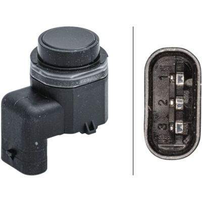 Parkeerafstandsensor Hella 6px358 141-621 Parkeerafstandsensor Hella 6px358 141-621