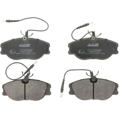 Remblokset Abe C1f009, Voor Remblokset Abe C1f009, Voor
