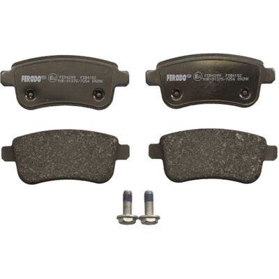Remblokset Ferodo Fdb4182, Achter Remblokset Ferodo Fdb4182, Achter