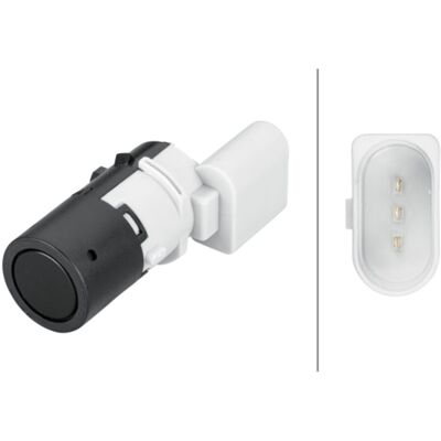 Parkeerafstandsensor Hella 6px358 141-001 Parkeerafstandsensor Hella 6px358 141-001