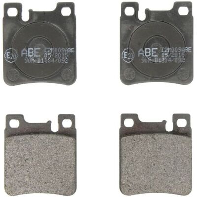Remblokset Abe C2m009, Achter Remblokset Abe C2m009, Achter
