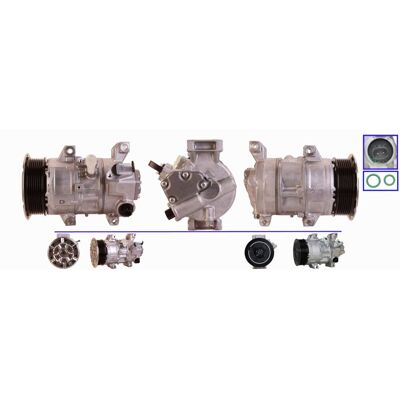 Airco-Compressor Elstock 51-0801 Airco-Compressor Elstock 51-0801