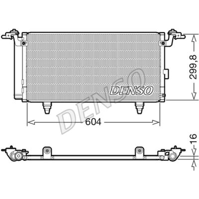 Condensator, Airconditioning Denso Dcn36005 Condensator, Airconditioning Denso Dcn36005