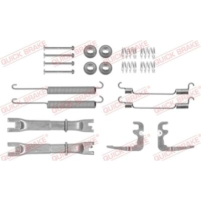 Toebehorenset, Remschoenen Quick Brake 105-0806s Toebehorenset, Remschoenen Quick Brake 105-0806s