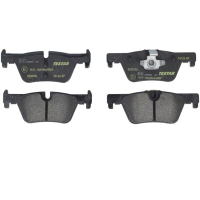 Remblokset Textar 2530701, Achter Remblokset Textar 2530701, Achter