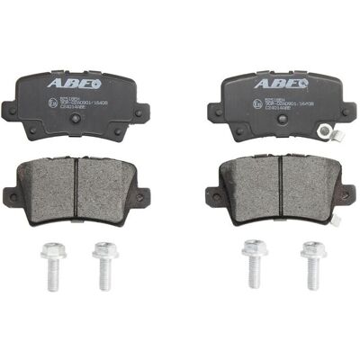 Remblokset Abe C24014, Achter Remblokset Abe C24014, Achter