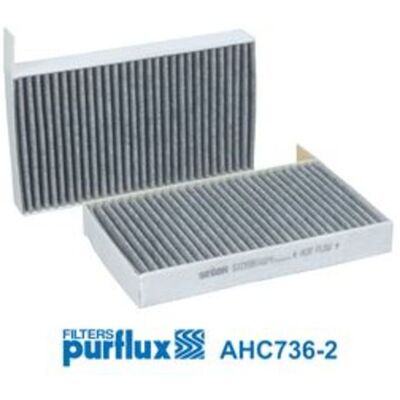 Interieurfilter Purflux Ahc736-2 Interieurfilter Purflux Ahc736-2
