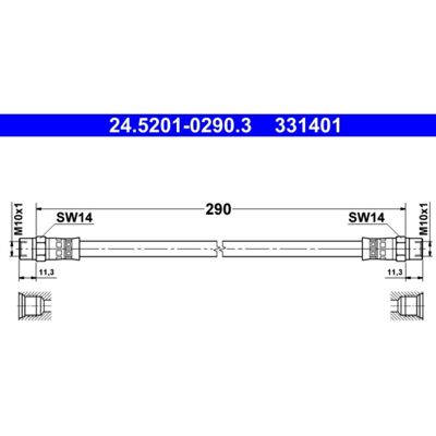 Remleiding Ate 24.5201-0290.3 Remleiding Ate 24.5201-0290.3
