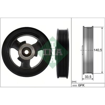 Schaeffler Ina Riemschijf, Krukas Ina 544 0149 10 Schaeffler Ina Riemschijf, Krukas Ina 544 0149 10