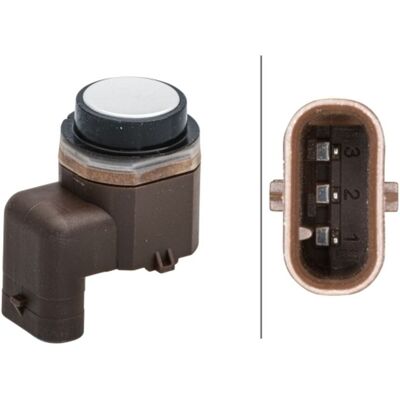 Parkeerafstandsensor Hella 6px358 141-321 Parkeerafstandsensor Hella 6px358 141-321