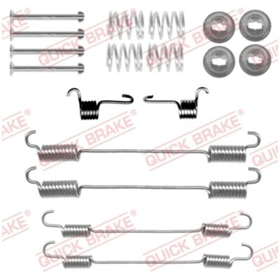 Toebehorenset, Remschoenen Quick Brake 105-0079 Toebehorenset, Remschoenen Quick Brake 105-0079