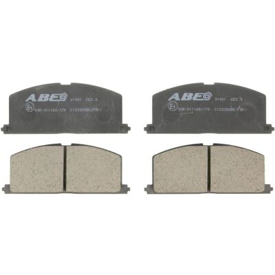Remblokset Abe C12035, Voor Remblokset Abe C12035, Voor