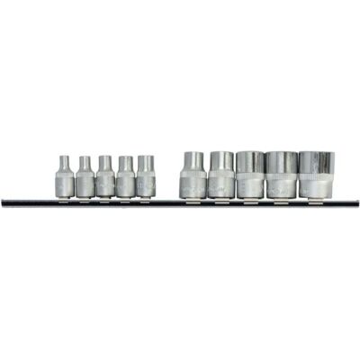 Torx Dopsleutelset Hans 1/4 Inch En 3/8 Inch 10 Stuk (E4 - E18) Torx Dopsleutelset Hans 1/4 Inch En 3/8 Inch 10 Stuk (E4 - E18)