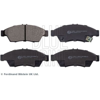 Remblokset Blue Print Adk84231, Voor Remblokset Blue Print Adk84231, Voor