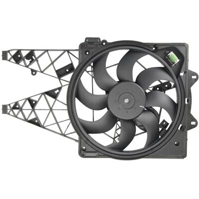 Koelventilatorwiel, Motorkoeling Thermotec D8f021tt Koelventilatorwiel, Motorkoeling Thermotec D8f021tt