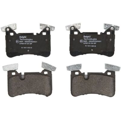 Remblokset Delphi Lp3516, Achter Remblokset Delphi Lp3516, Achter