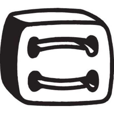 Rubberstrip, Uitlaatsysteem Bosal 255-522 Rubberstrip, Uitlaatsysteem Bosal 255-522