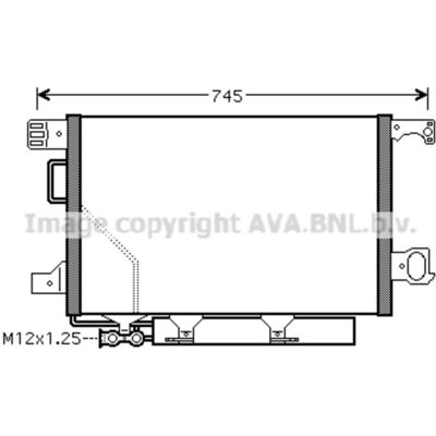 Condensator, Airconditioning Ava Cooling Ms5360d Ava Condensator, Airconditioning Ava Cooling Ms5360d Ava