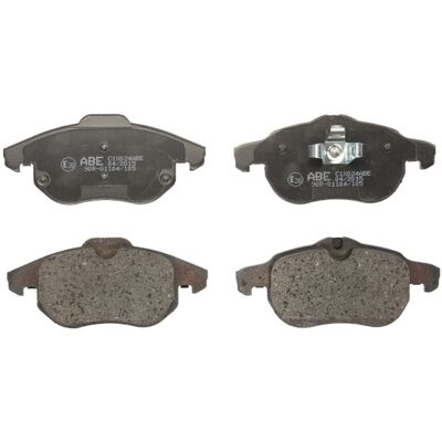 Remblokset Abe C1x024, Voor Remblokset Abe C1x024, Voor