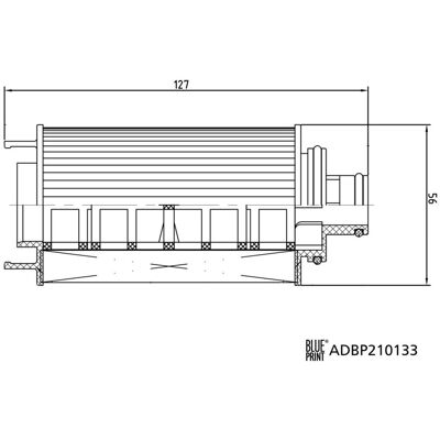 Oliefilter Blue Print Adbp210133 Oliefilter Blue Print Adbp210133