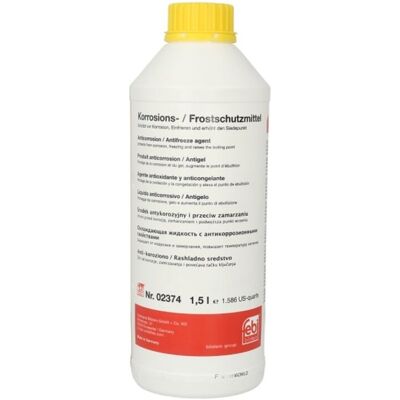 Koelvloeistofconcentraat Type G11 Febi Bilstein 02374 1,5l Koelvloeistofconcentraat Type G11 Febi Bilstein 02374 1,5l