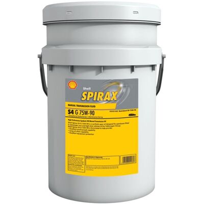 Transmissie Olie Shell 550076624 Spirax S4 G 75w90 Gl-4 20l Transmissie Olie Shell 550076624 Spirax S4 G 75w90 Gl-4 20l
