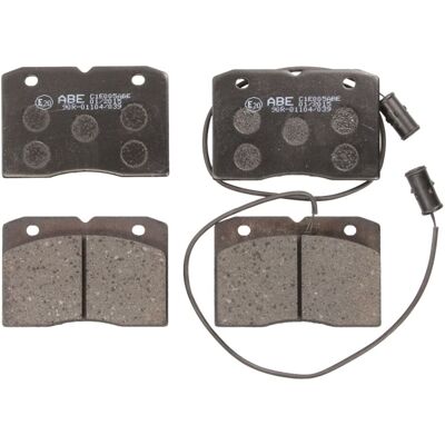 Remblokset Abe C1e005, Voor Remblokset Abe C1e005, Voor