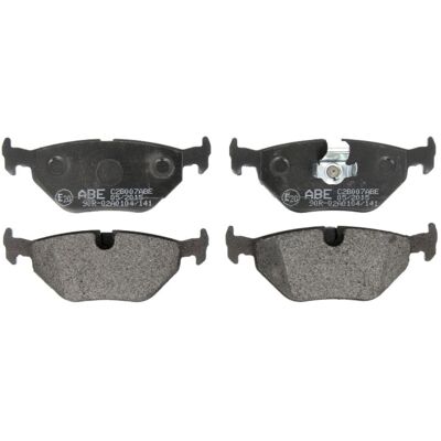 Remblokset Abe C2b007, Achter Remblokset Abe C2b007, Achter