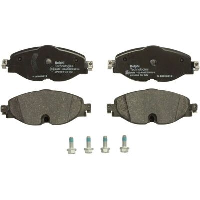 Remblokset Delphi Lp3584, Voor Remblokset Delphi Lp3584, Voor