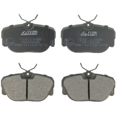 Remblokset Abe C1b013, Voor Remblokset Abe C1b013, Voor