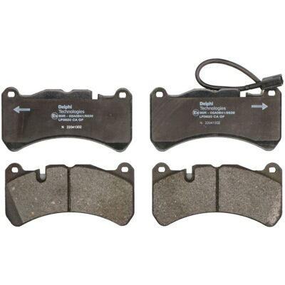 Remblokset Delphi Lp3820, Voor Remblokset Delphi Lp3820, Voor