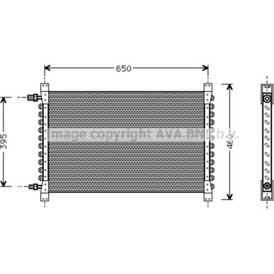 Condensator, Airconditioning Highway Automotive Vl5013 Ava Condensator, Airconditioning Highway Automotive Vl5013 Ava