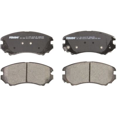 Remblokset Ferodo Fdb1733, Voor Remblokset Ferodo Fdb1733, Voor