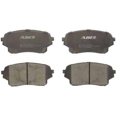 Remblokset Abe C18022, Voor Remblokset Abe C18022, Voor