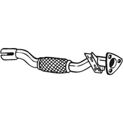 Uitlaatpijp Bosal 750-155 Uitlaatpijp Bosal 750-155