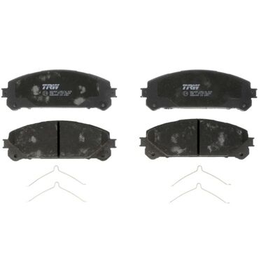 Remblokset Trw Gdb3484, Voor Remblokset Trw Gdb3484, Voor
