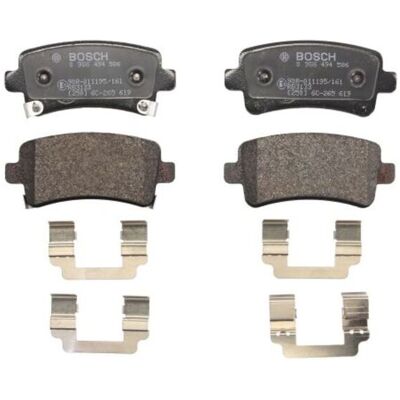 Remblokset Bosch 0 986 494 586, Achter Remblokset Bosch 0 986 494 586, Achter