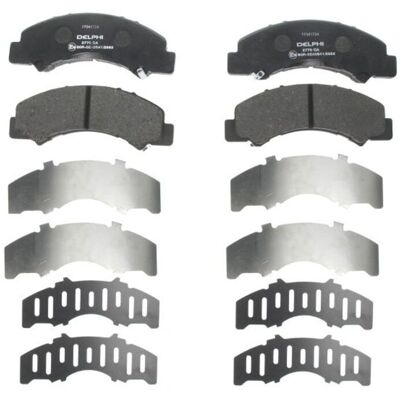 Remblokset Delphi Lp2770, Achter Remblokset Delphi Lp2770, Achter
