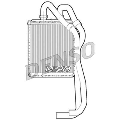 Warmtewisselaar, Interieur Verwarming Denso Drr12021 Warmtewisselaar, Interieur Verwarming Denso Drr12021