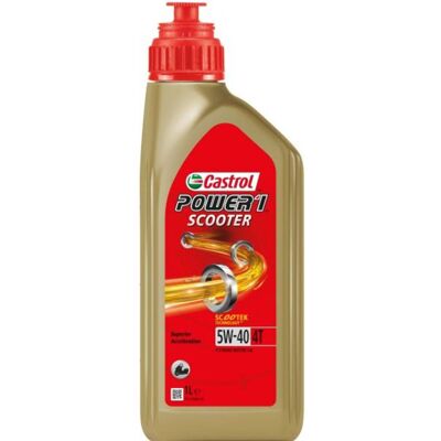 Motorolie Castrol 1605c4 Power 1 Scooter 4t 5w40 1l Motorolie Castrol 1605c4 Power 1 Scooter 4t 5w40 1l