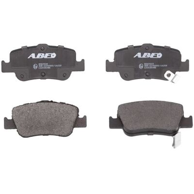 Remblokset Abe C22036, Achter Remblokset Abe C22036, Achter