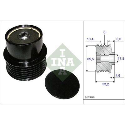Schaeffler Ina Generator Vrijloop Ina 535 0195 10 Schaeffler Ina Generator Vrijloop Ina 535 0195 10
