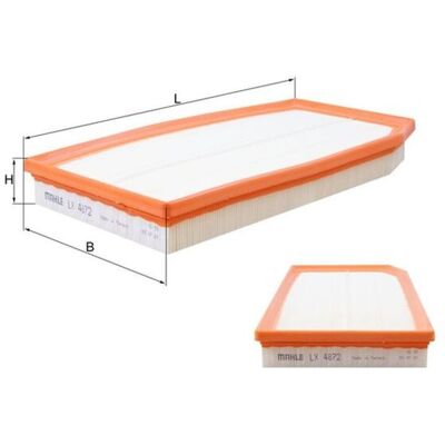 Luchtfilter Knecht Lx 4872 Luchtfilter Knecht Lx 4872