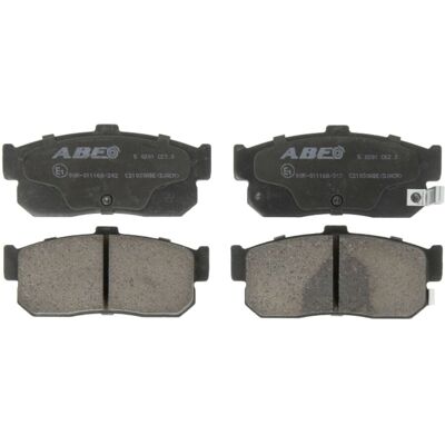Remblokset Abe C21030, Achter Remblokset Abe C21030, Achter