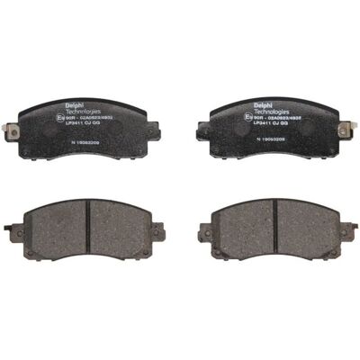 Remblokset Delphi Lp3411, Voor Remblokset Delphi Lp3411, Voor