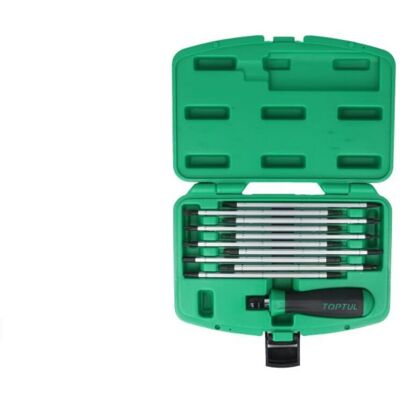 Schroevendraaierset Toptul 11 Stuks (Sl,Ph,Pz,Torx,Hexagon) Schroevendraaierset Toptul 11 Stuks (Sl,Ph,Pz,Torx,Hexagon)